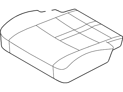 Cover Assy - Rear Seat Cushion