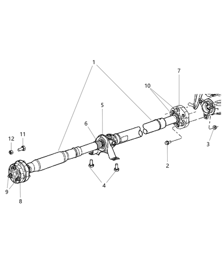 Coupling Pkg Driveshaft