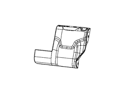 New 2015-2017 Fits Chrysler Renegade Rear Seat-Seat Cover-Top Back - Part # 6AM53LXHAA