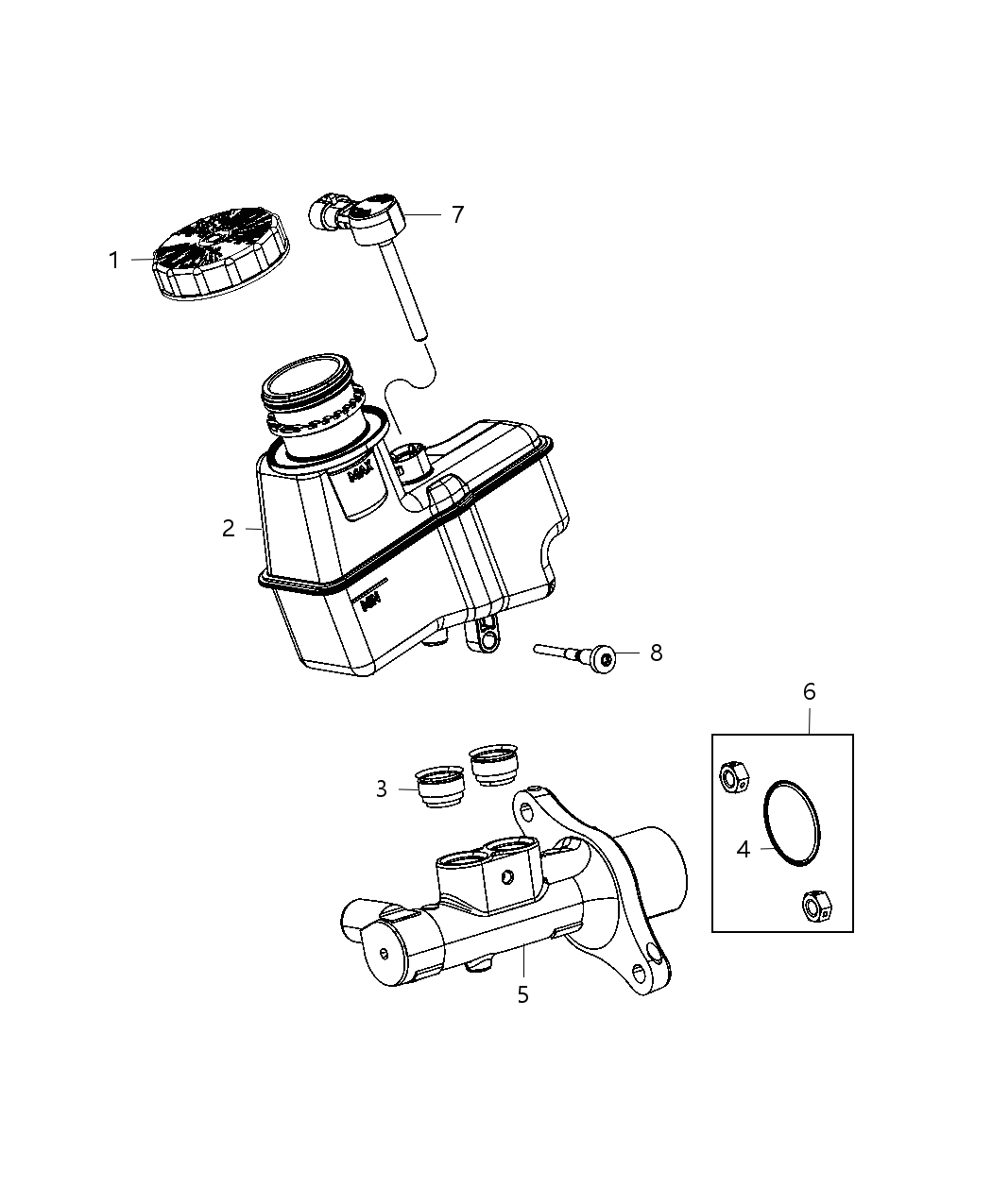 Sensor Brake Fluid Level