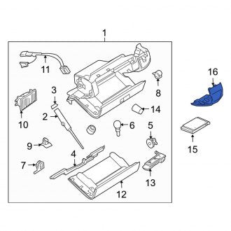 New OEM Genuine Porsche, Instrument Panel Bezel - Part # 98755239702T13