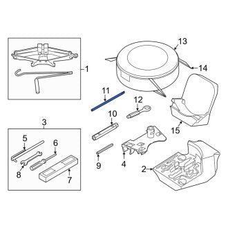 New OEM Genuine Porsche, Floor Jack Handle - Part # 99957107030