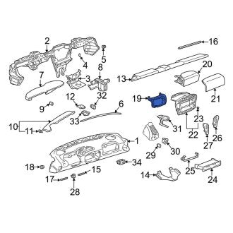 New OEM Genuine Porsche, Lower Steering Column Cover - Part # 9965522750201C