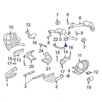 New OEM Genuine Porsche, Exhaust Tail Pipe Clamp - Part # 99951108700