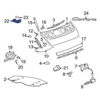 New OEM Genuine Porsche, Courtesy Light - Part # 99663213500