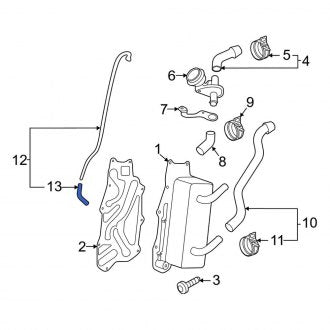 New OEM Genuine Porsche, Vacuum Line Adapter - Part # 99711066672