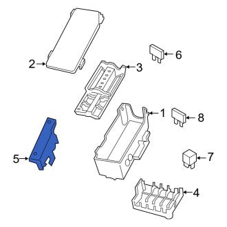 New OEM Genuine Porsche, Fuse and Relay Center Bracket - Part # 971937539C