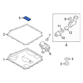 New OEM Genuine Porsche, Transmission Oil Pan Magnet - Part # 97321368