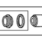 Piston, Boot & Seal Package, Front Caliper 1993-4