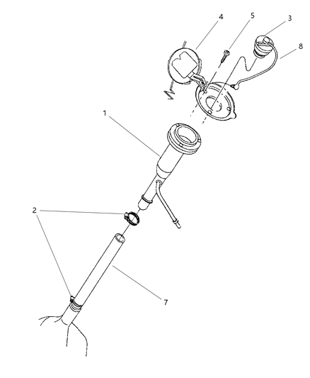 Filler Fuel Filler Tube Mounting