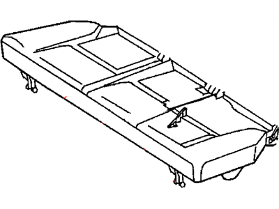 Cover Rear Seat Cushion