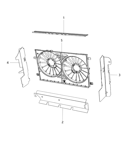 Seal Radiator Upper