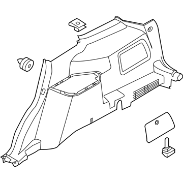 Trim Assy - Quarter