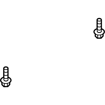 Bolt, Fuel Tank Mounting Strap