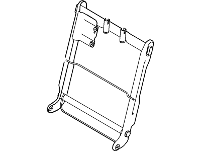 Frame - Rear Seat Back Retaining