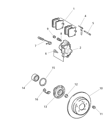 Repair Kit Caliper