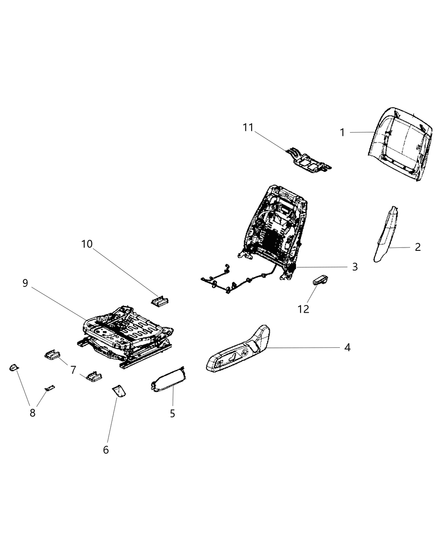 Cover Front Seat Anchor Bolt
