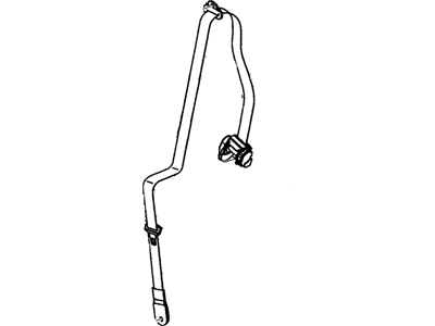 Belt, At5 - Rear Center Folding Seat