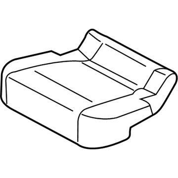 Cover Assy - Rear Seat Cushion
