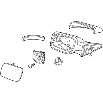 Mirror Assy - Rear View Outer