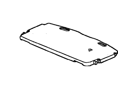 New 2006-2008 Fits Chrysler PT Cruiser Panel-Rear Shelf - Part # SG491KAAB