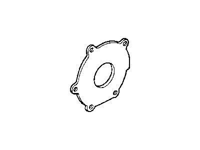 Cover Oil Pump Back