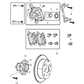 Caliper Assembly Disc Brake Rear