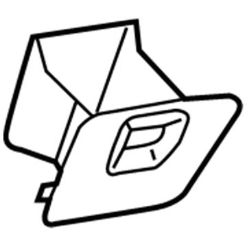 Bin Instrument Panel Driver Side Coin Storage