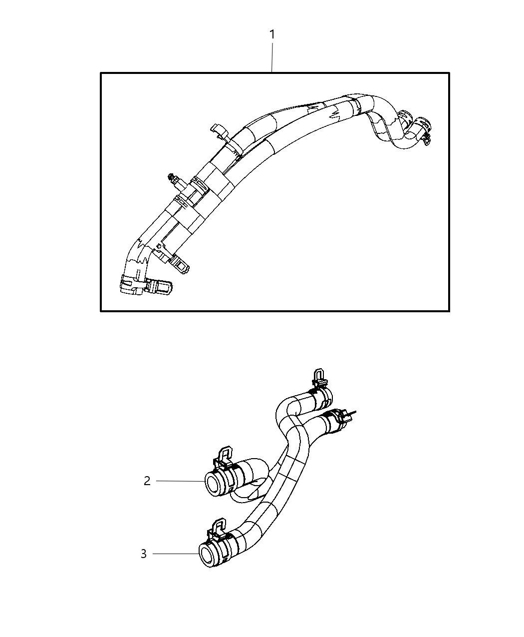 Hose Heater Supply And Return Includes: Clamps