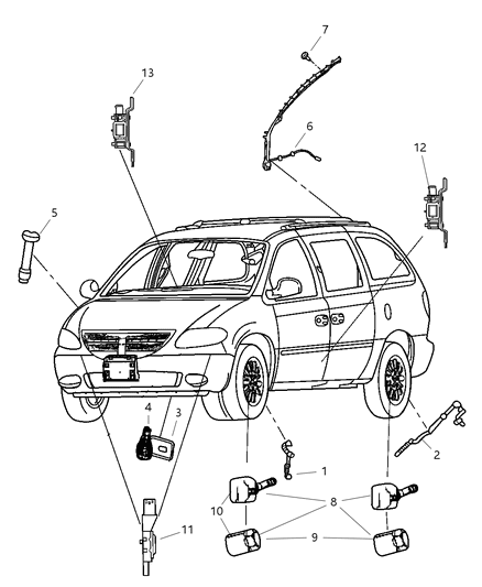 Sensor And Bracket Ambient Temperature