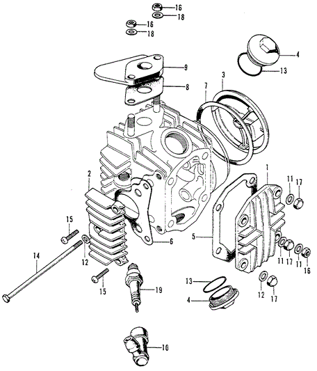 Gasket, Insulator (Replaces 16201-040-000)