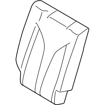 Cover Assy - Rear Seat Back