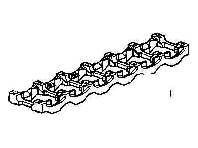 Stiffener, Engine Main Bearing Cap