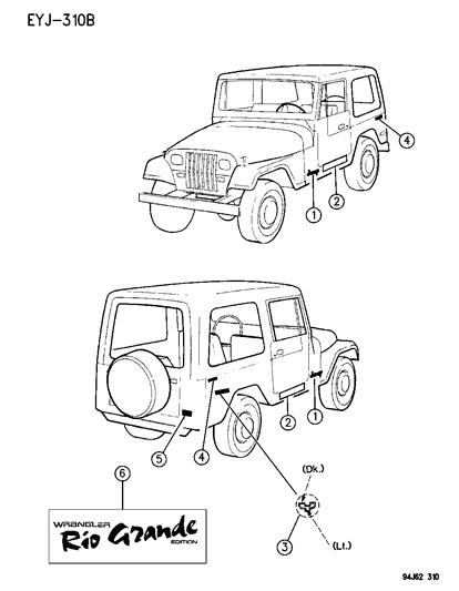 Decal, "Jeep"