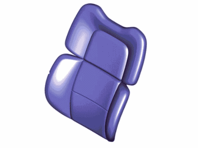 Cover Assy - Seat Back