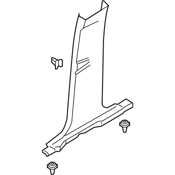 Trim - "B" Pillar