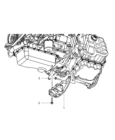 Collar Structural Oil Pan To Transmission