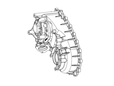 New 2018-2021 Fits Chrysler Gladiator, Wrangler Rear Transfer Case - Part # 68391532AA