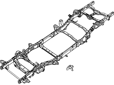 New 2009-2012 Fits Chrysler 1500 Bracket-Damper - Part # 52014416AA
