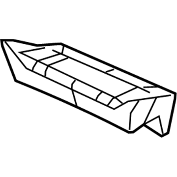 New 2014 Fits Chrysler Grand Cherokee Front Seat Cushion Cover - Part # 5VF68LC5AA