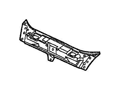 Crossmember Radiator Closure Panel