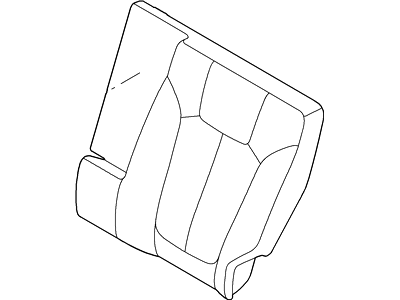 Cover Assy - Rear Seat Back