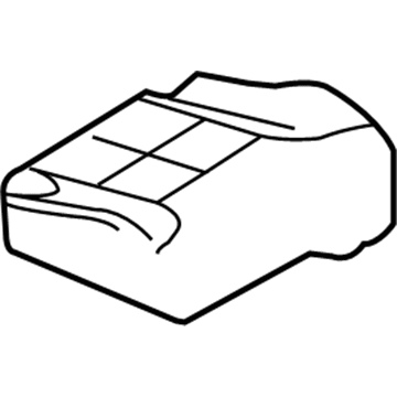 Cover Assy - Rear Seat Cushion