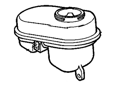 Reservoir, Brake Master Cylinder Reservoir