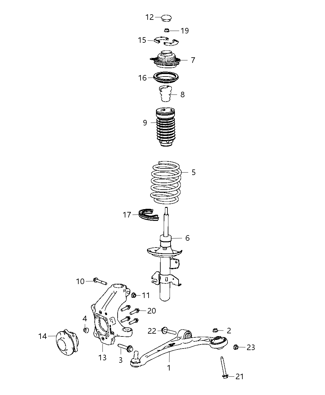Isolator Spring Seat Lower