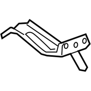 Striker, Instrument Panel Compartment Door Lock  And Console Compartment Door Lock