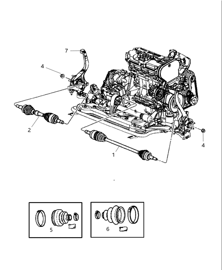 Boot Kit Half Shaft Outer