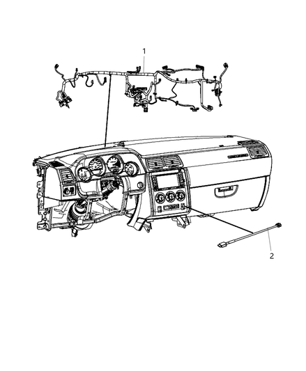 Wiring Instrument Panel
