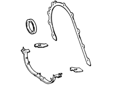 New 1984-1991 Fits Chrysler Grand Cherokee Gasket-Timing Cover - Part # J8129097