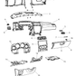 Bezel Instrument Panel Center
